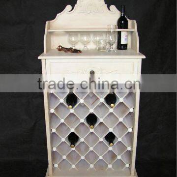 European classic wood wine rack