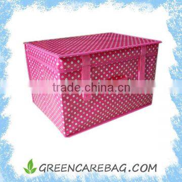 Non woven Fabric Household storage box with lid