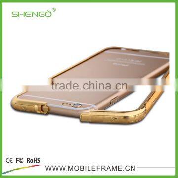 Crystal Metal Bumper Phone Case For IPhone6/6p photo-3