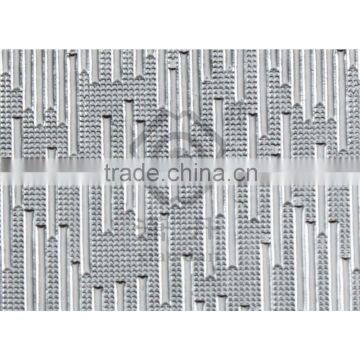A009-01 metal sheet lamination on PVC foam board decoration