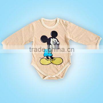 Most Comfortable Cotton Long Sleeves Romper for Baby with mickey printing