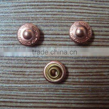 8mm metal push nipple jeans rivet
