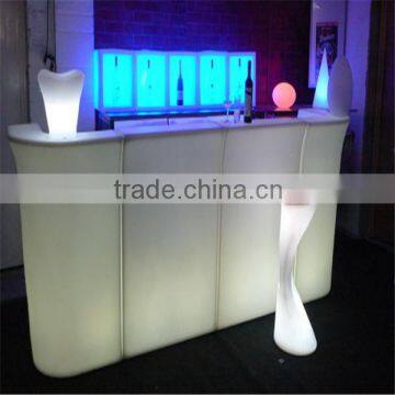 new design light up bar counter bright bar counter led