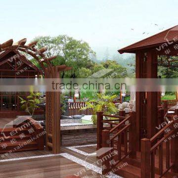 New design outdoor aluminum alloy pavilion/gazebo for sale