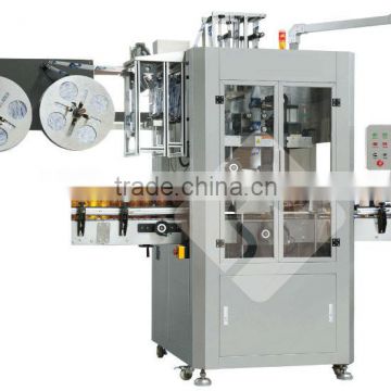 Sleeve labeling machine in Automatic in use