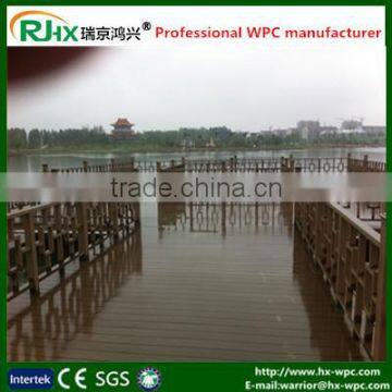 Hot sale fence construction handrailing and fencing with waterproof WPC floor board