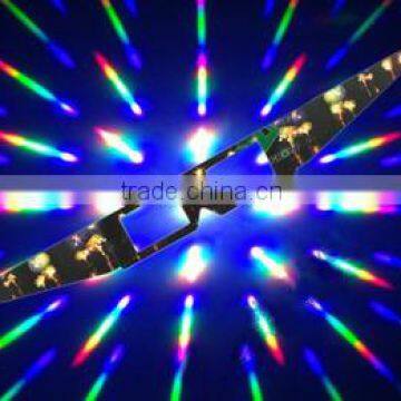 3D-World diffraction glasses,Turn your next electronic party into a fusion of lights, color, music and dance., 3DW-DF104