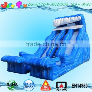 giant commercial grade two lane inflatable slide for adults and kids for sale