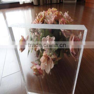 Model of transparent plastic sheet materials