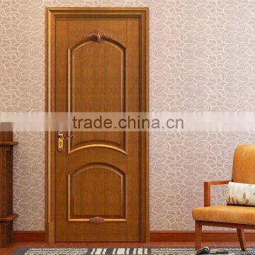 2015 New Design wood veneer Interior Swinging Doors