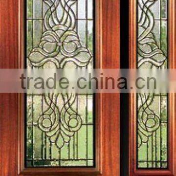 American Glass Exterior Doors Wood Design DJ-S9104MSO-1