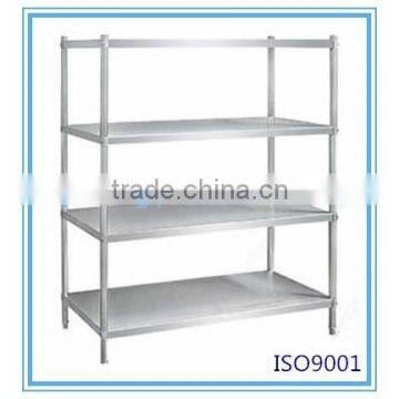 four layers stainless steel storage rack, kitchen storage rack, stainless steel dish rack