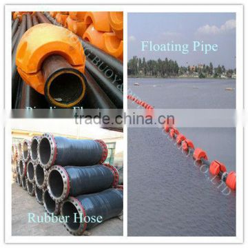 HDPE pipe dredging floats