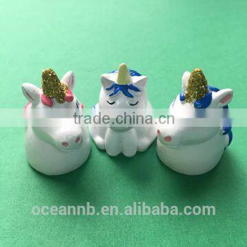 Novelty unicorn shape lip balm for fun as a toy