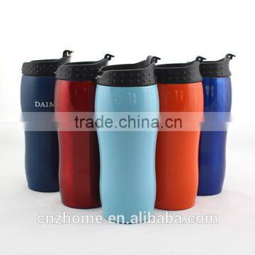 new style 16oz double wall stainless steel travel mug