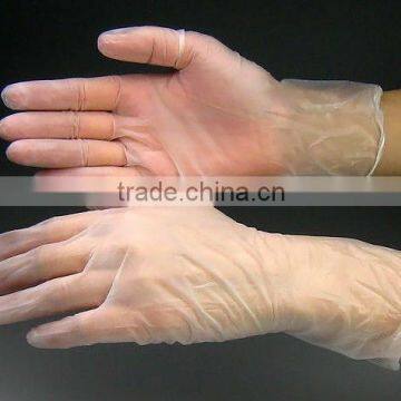 By CE for cleanroom, lab ,hospital ,medical ,AQL1.5-4.0 ISO,CE,FDA Approved Powder color food grade vinyl glove