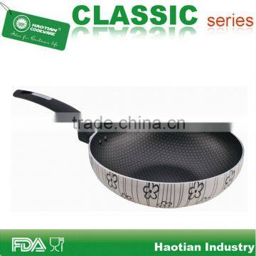 Aluminum big commercial wok,season aluminum wok