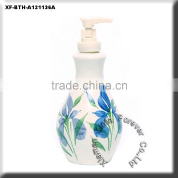 classic ceramic shower soap bottle