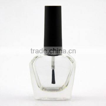 empty glass bottle nail polish bottle with brush and cap unique bottle
