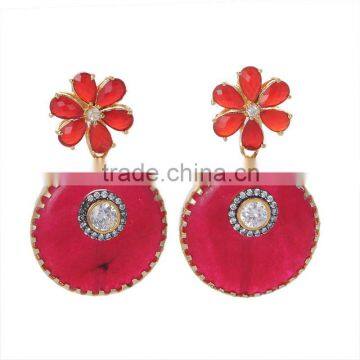 FASHION CUBIC ZIRCONIA EARRINGS ER-704 (2)