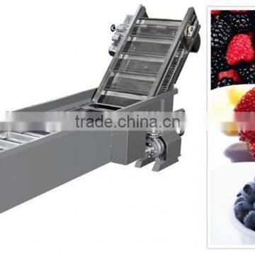 3 ton LXJ-3 Model showering (water bath) type berry fruit washer(Industrial berry fruits washer)