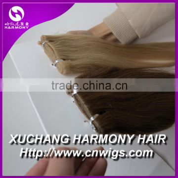 Quality european virgin skin weft hair extensions/indian tape hair extension/brazilian tape hair extensions