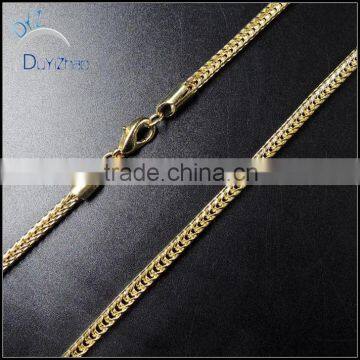 latest hip hop fashion gold chains men's franco necklace                        
                                                Quality Choice