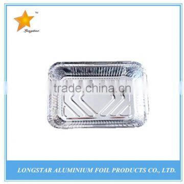 ISO FDA SGS Certification sample free airline dispoesable aluminum foil container