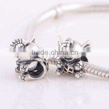 European charm bracelets cute baby elephant Charm Pendant