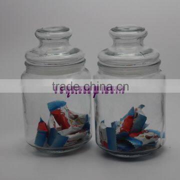 Glass Jar With Metal Clip/glass Storage Jar photo-3