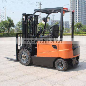 CE approved red 3t electric forklift truck CPD30 with best price for sale