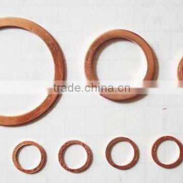 China Supplier Supply Spare Parts TS16949 Certificated Good Material Copper Crush Washer