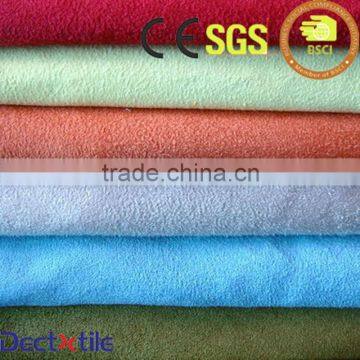 100% Polyester Sofa Upholstery Suede Fabric