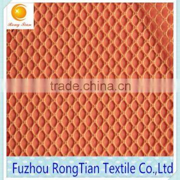 100% polyester hexagon mesh fabric for garment bag