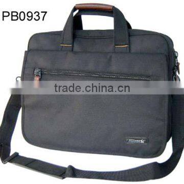 China supplier wholesale pu leather briefcase bag professional laptop messenger bag