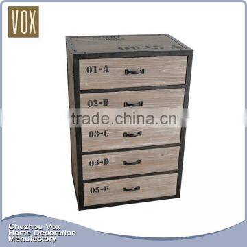 Chinese fir 40Pcs mirrored chest of drawers