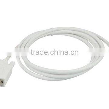 vga male to mini displayport cable with white color