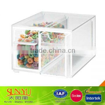 Acrylic Sweet Dispenser with Drawer