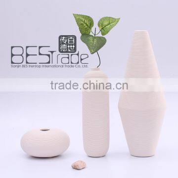 Mordern art design ceramic home goods vases