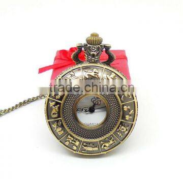 Fashion may flower Japan movt quartz pocket watch/quartz pocket watche/Japan movt watches