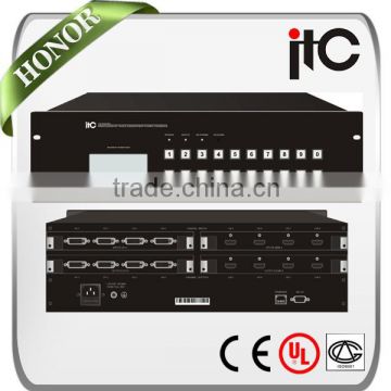 ITC TS-9204H Supporting Various Format Intermixing 8*8 Audio Video Matrix Switcher