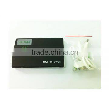 high capacity 12000mAh mobile phone Power Bank for gifts long discharge