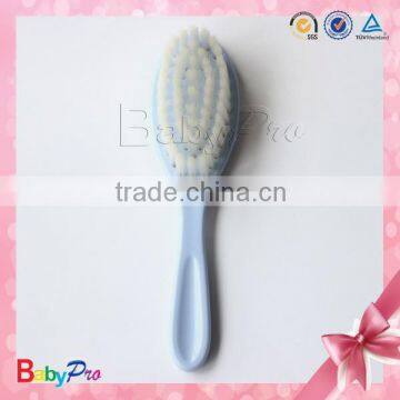 China alibaba promotional baby products PP plastic material cute form different color hair brush and comb set