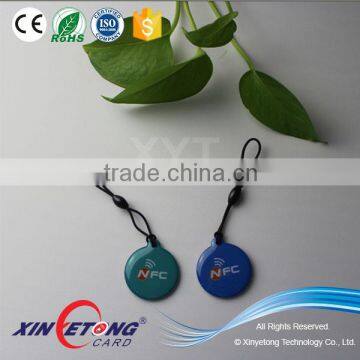 ISO15693 waterproof epoxy 13.56Mhz RFID tag I CODE SLI-S chip with 2K bit memory