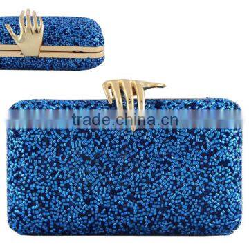 Online shopping india christmas luxury hand bag woman clutch wallet bag