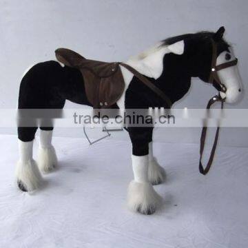 EN71 standards mechanical plush horse animal toys children toys                        
                                                Quality Choice