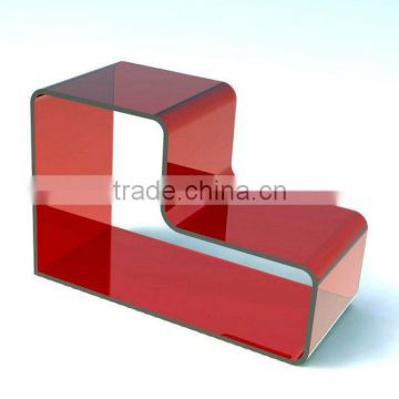 Acrylic Red Assemble Display Holder Stand / Rack