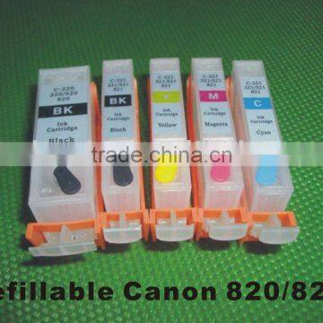 (RCC820) refillable ink cartridge for Canon PG820 CLI821 MP545, MP628,MP640,MP560,MP550,MP990,MP638,IP3680,IP4680,IP4760,MX868