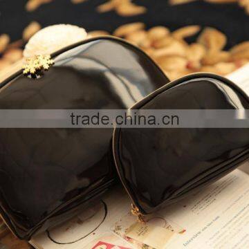 High-quality promotional PU leather cosmetic bag