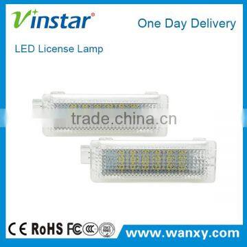 Hot seller led lamps for diving for BMW E87 LED License plate lamp
